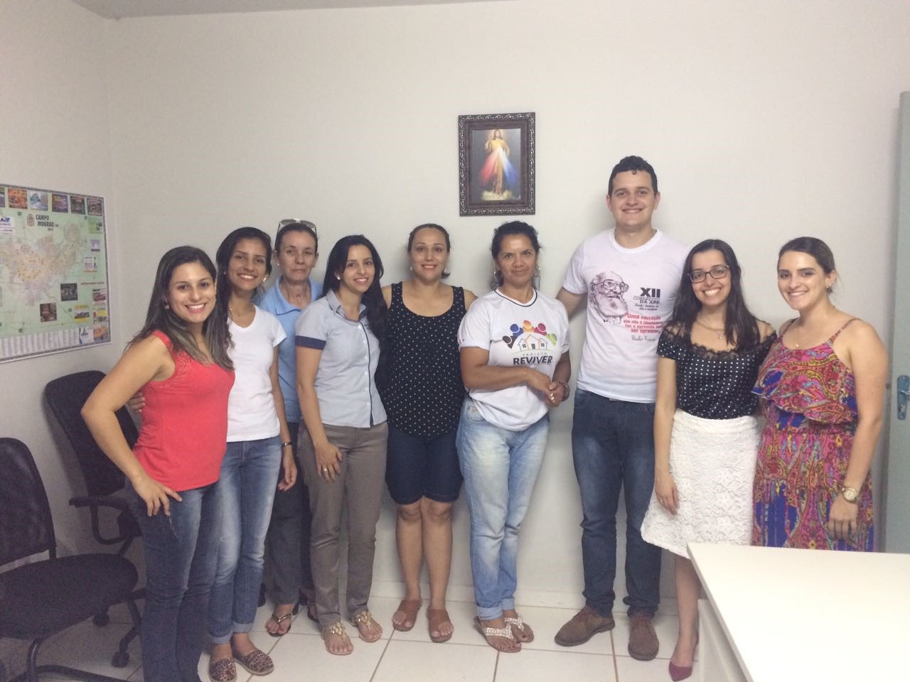 Acadêmicos de Serviço Social realizam visita técnica à Defensoria Pública de Campo Mourão