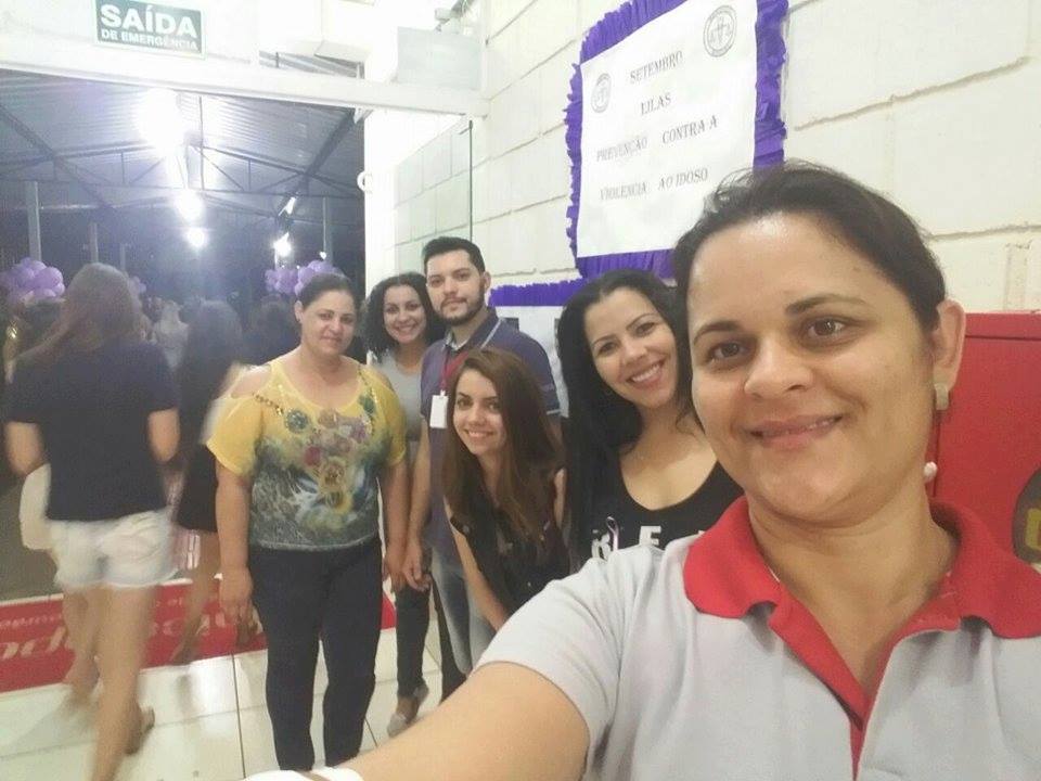Acadêmicos de Serviço Social realizam atividades do Setembro Lilás