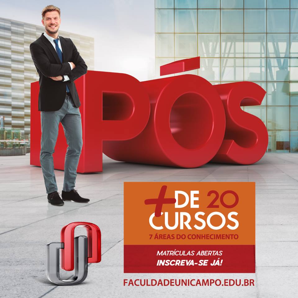 Pós-Graduação da Faculdade Unicampo está com inscrições abertas para 24 cursos