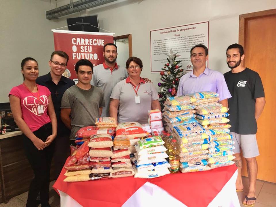 Vestibular solidário da Faculdade Unicampo arrecada alimentos para o Lar Miriã 