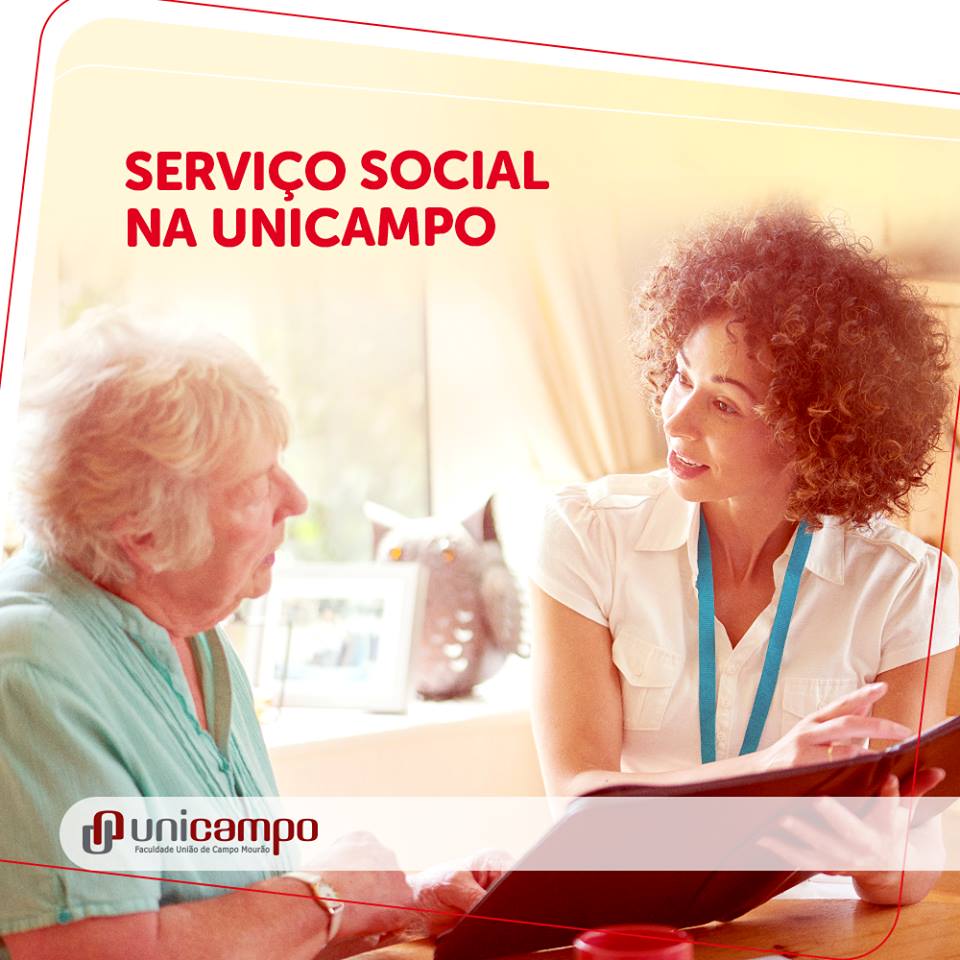 Curso de Serviço Social da Faculdade Unicampo com 50% de desconto