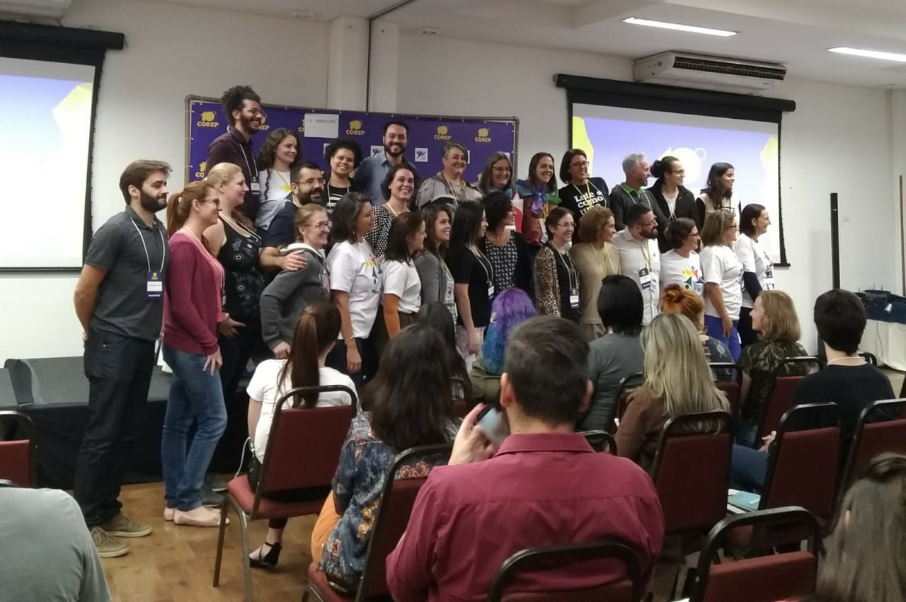 Professores e Acadêmica do curso de Psicologia da Unicampo participaram do COREP – Congresso Regional de Psicologia