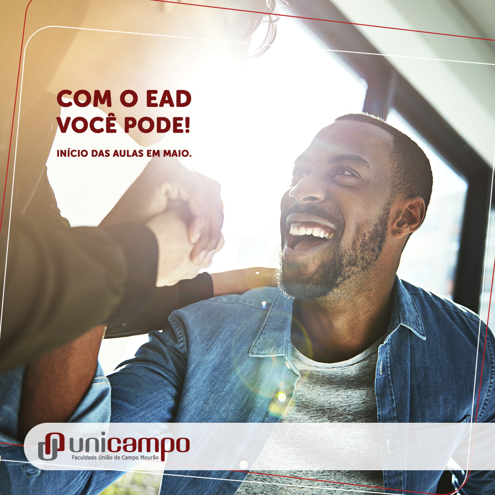 Início das aulas EAD da UNICAMPO IES e Universidade Positivo acontece em maio