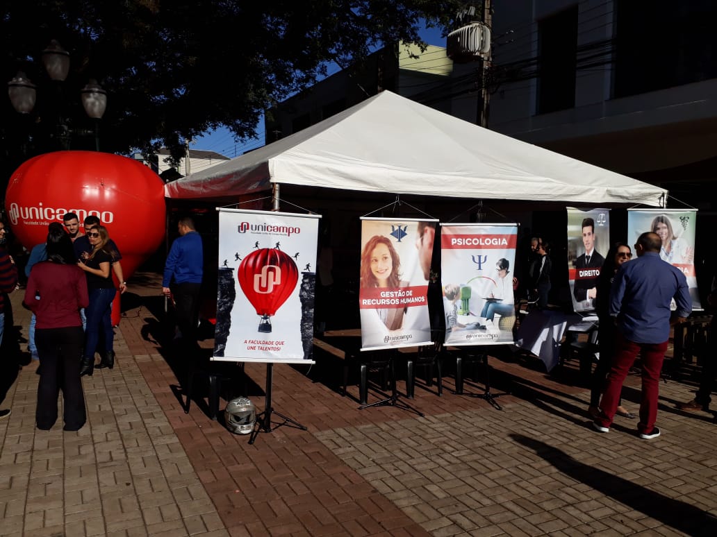 Atendimentos à comunidade marcam lançamento de Campanha de Vestibular de Inverno da Unicampo