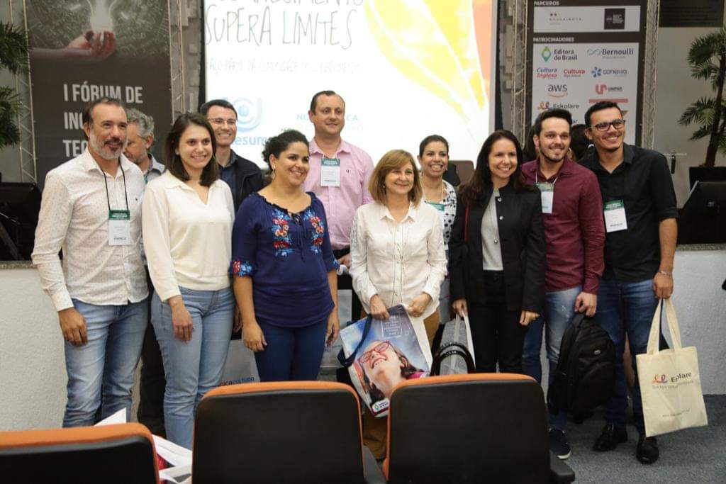 Professores da Faculdade Unicampo participam do Fórum de Inovação e Tecnologia em Educação