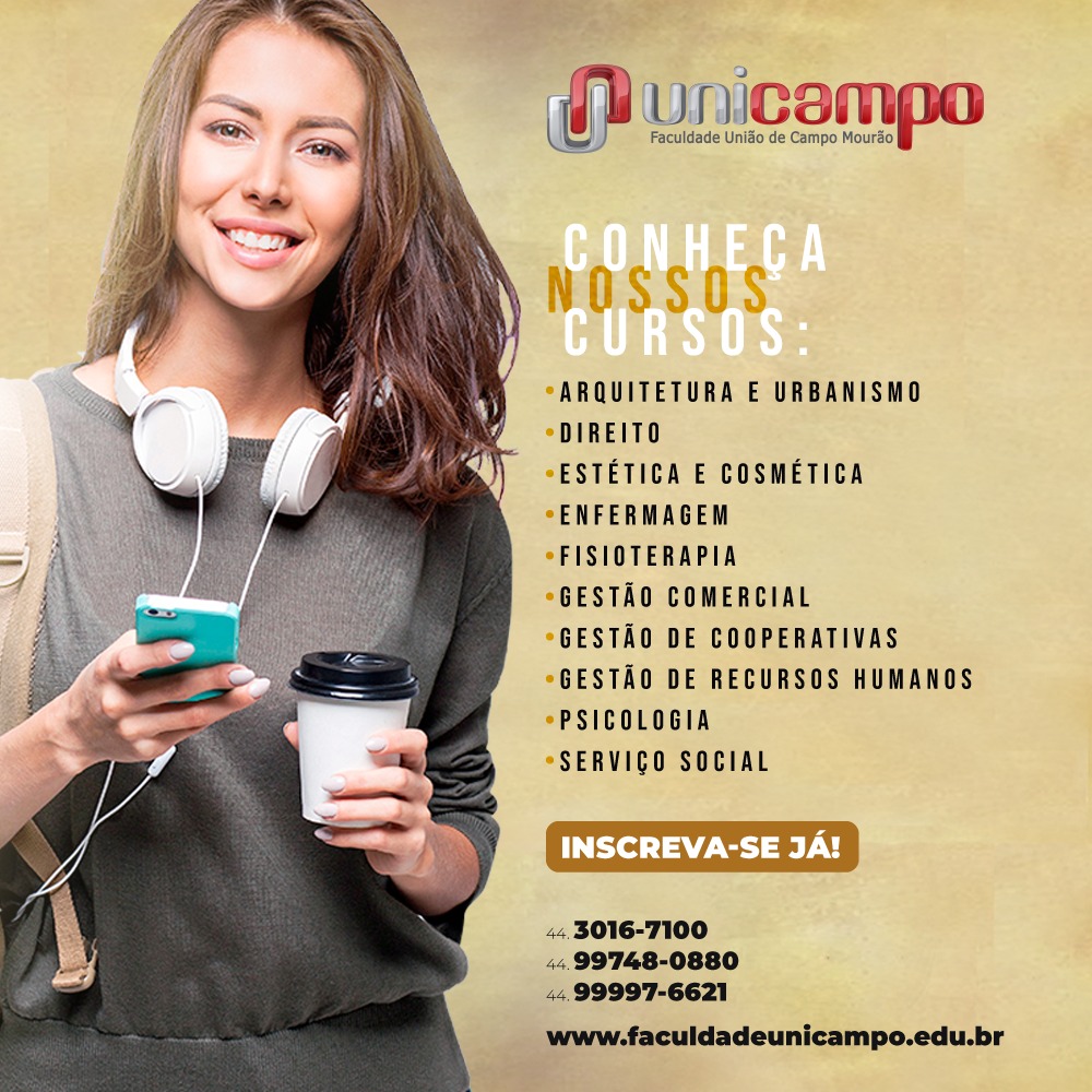 Faculdade Unicampo abre inscrições para Vestibular Agendado em Janeiro