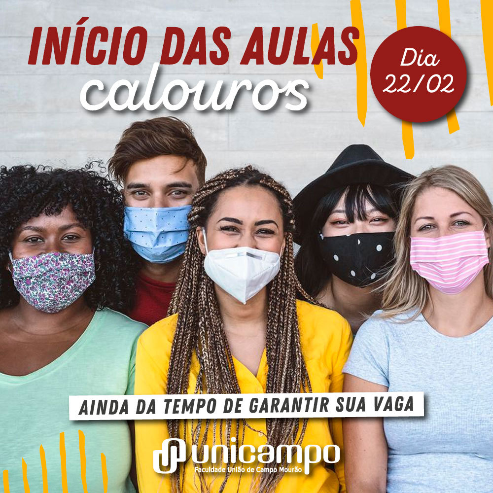 Novos Acadêmicos da Unicampo iniciam ano letivo nesta segunda-feira