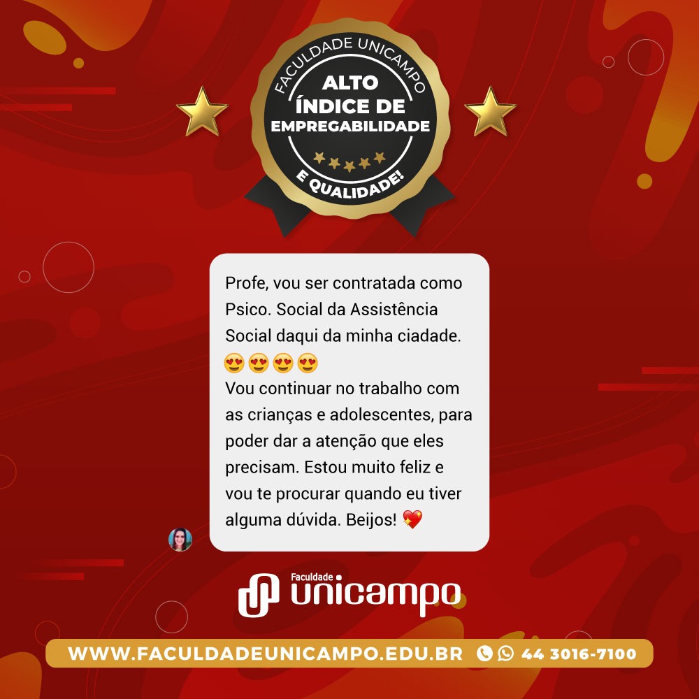 Alto Índice de Empregabilidade
