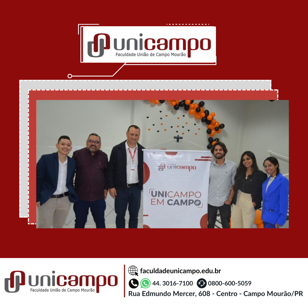 Alunos de Direito realizam palestra sobre crimes virtuais em um evento promovido pelo Colégio Novo Mundo em Goioerê