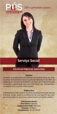 Faculdade Unicampo abre inscrições para Pós-Graduação em Políticas Públicas