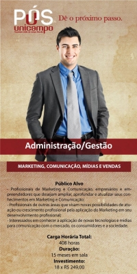 Faculdade Unicampo abre inscrições para dois cursos de Pós-graduação na área de Administração e Gestão