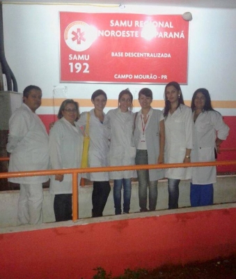 Acadêmicos de enfermagem da Faculdade Unicampo visitam SAMU