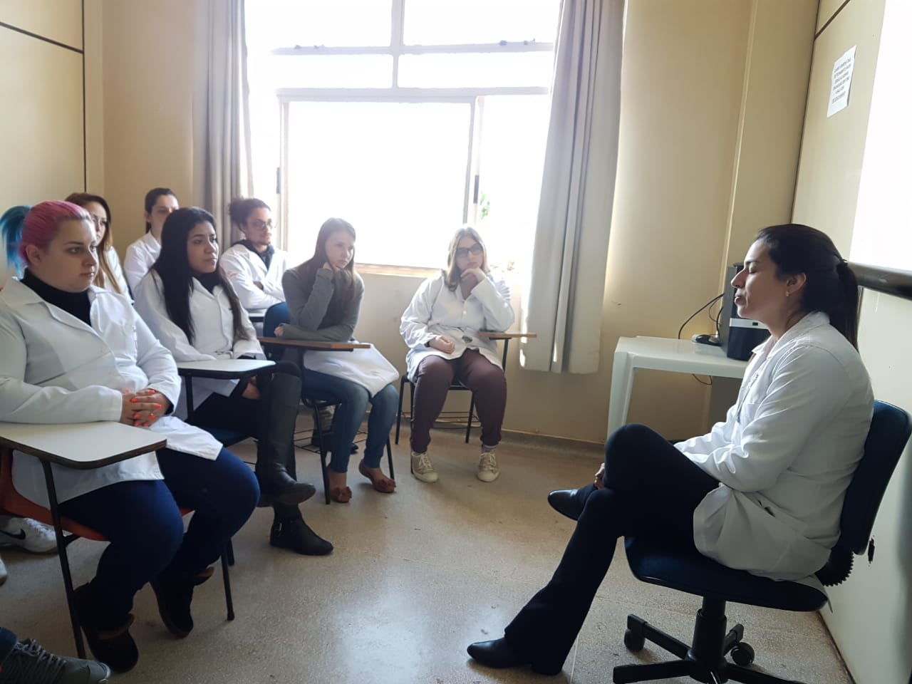 Acadêmicos de Psicologia da Faculdade Unicampo participaram de Visita Técnica ao Hospital Santa Casa 