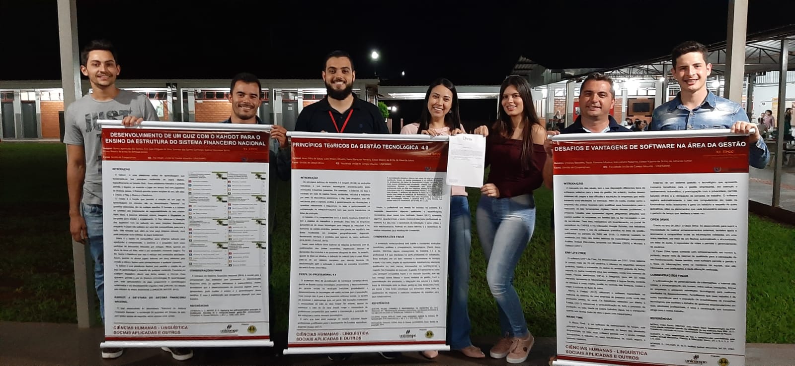 Acadêmicos de Gestão de Cooperativas da Faculdade Unicampo apresentam trabalho em evento internacional  