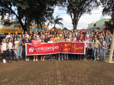 Faculdade Unicampo participou de arrastão contra a dengue