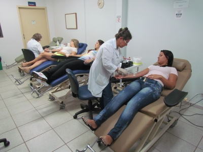 Acadêmicos da Faculdade Unicampo realizaram mais de 70 doações de Sangue